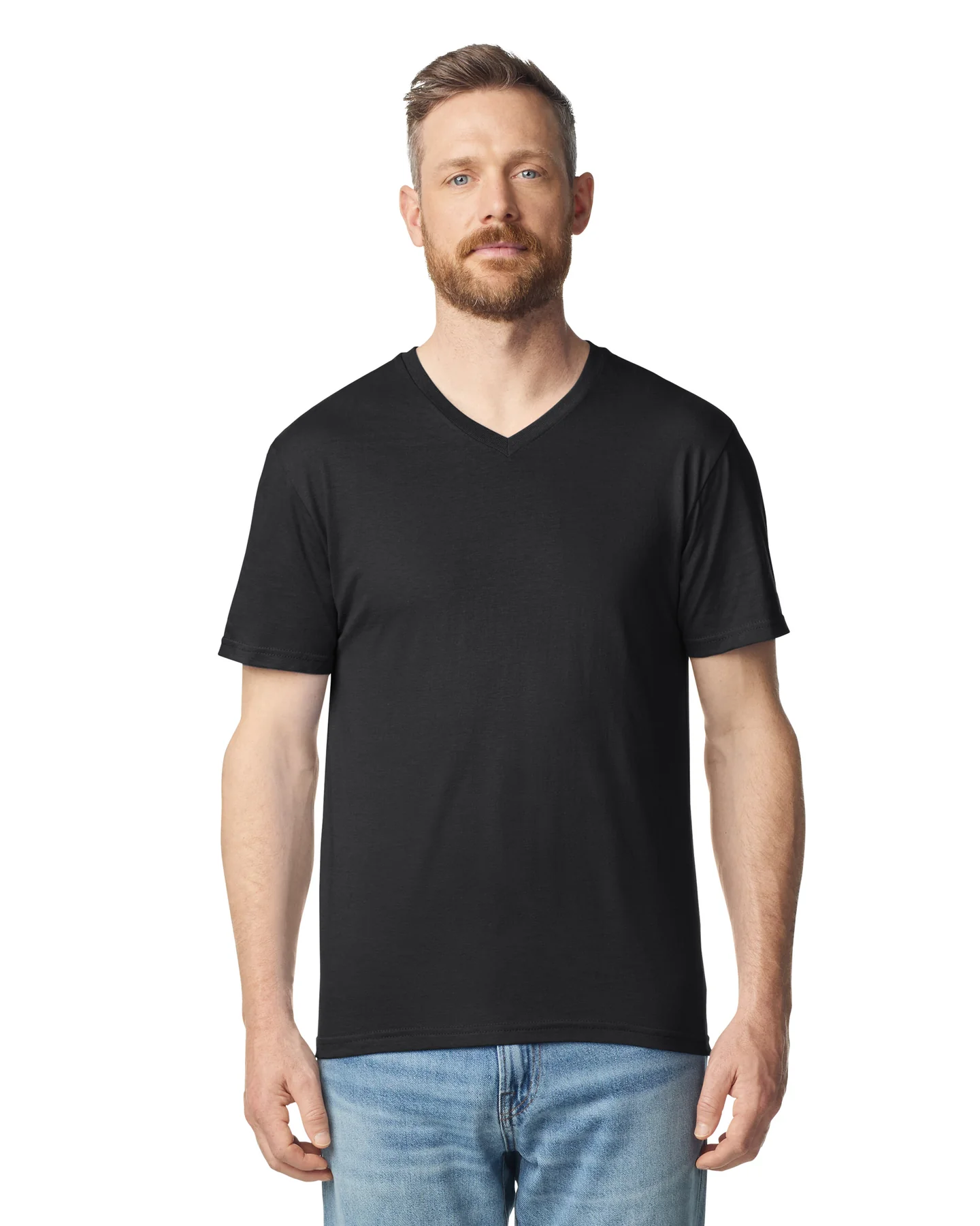 SOFTSTYLE™ FELNŐTT V-NYAKÚ PÓLÓ